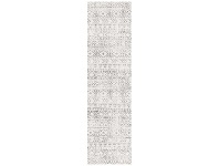 LivingStyles Oasis Ismail Tribal Runner Rug, 80x500cm, Grey offer
