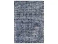 Elements Hand Knotted Wool Rug, 350x450cm, Navy