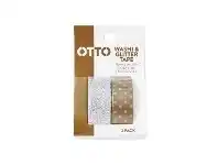 Officeworks Otto Washi and Glitter Tape Metallics 2 Pack offer