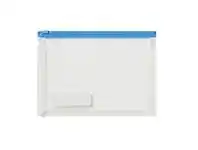 Officeworks Lihit Lab Gusset Document Wallet A5 Blue offer