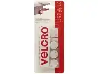 Officeworks VELCRO Brand VELCRO 19mm Dots & 22mm Squares 14 Pack White offer