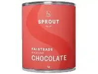 Officeworks Sprout Coffee Sprout Fairtrade Drinking Chocolate 1kg Tin offer