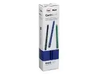 Officeworks GBC Binding Comb 21 Loop Plastic 8mm Blue 100 Pack offer