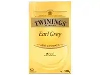 Officeworks Twinings Earl Grey Tea 50 Pack offer