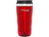 Officeworks Thermos ThermoCafe double-walled Tumbler 470mL Red offer