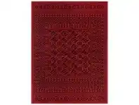 LivingStyles Allure Afghan Camel Modern Rug, 160x230cm offer