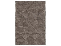 LivingStyles Studio Oberg Diamond Handwoven Wool Rug, 190x280cm offer