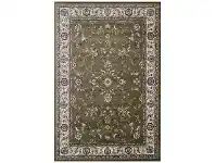 LivingStyles Chelsea Bellamy Turkish Made Oriental Rug, 290x200cm, Green offer