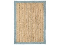 LivingStyles Hampton I Reversible Jute Rug, 190x280cm, Blue offer