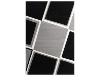 Aura Romy Modern Rug, 280x380cm, Black