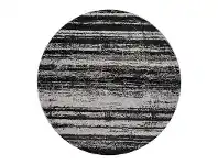 LivingStyles Amari Harris Modern Round Rug, 200cm, Grey offer