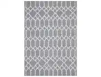 LivingStyles Hudson Maggie Wool Rug, 230x320cm, Blue offer