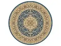 Julian Nela Turkish Made Oriental Round Rug, 160cm, Blue