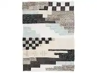 Fusion Cross Handmade Wool & Cotton Rug, 155x225cm