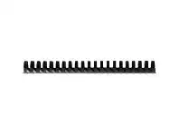 Officeworks GBC Binding Comb 21 Loop Plastic 25mm Black 50 Pack offer