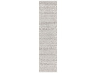 LivingStyles Oasis Nadia Tribal Runner Rug, 80x400cm, Grey offer
