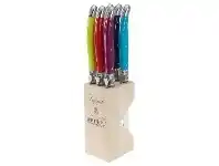 Andre Verdier Debutant Serrated Steak Knife Set, 6 Piece, Multi