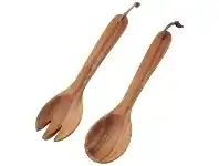LivingStyles Davis & Waddell 2 Piece Acacia Timber Salad Server Set offer