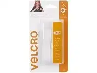 VELCRO Brand VELCRO Fabric Tape 19mm x 60 cm White