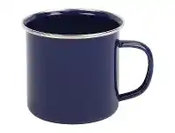 Wanderer Enamel Mug 9cm Easy To Clean Blue