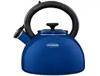 LivingStyles Chasseur Domus 2.5 Litre Enamelled Whistling Kettle - Blue offer