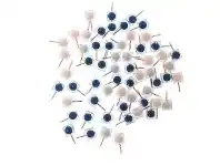 Officeworks Otto Square Push Pins 11mm Assorted 60 Pack offer