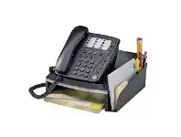Officeworks Italplast Telephone Stand Black offer
