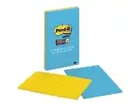 Officeworks Post-it Super Sticky Lined Notes 127x203mm New York 2 Pack offer