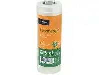 Officeworks J.Burrows Recycled Clear Tape Roll 12mmX25m 12 Pack offer