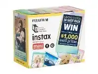 Officeworks Fujifilm Instax Mini Novelty Film 50 Pack offer