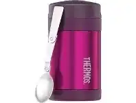 Officeworks Thermos Vacuum Insulated Food Jar 470mL Pink offer