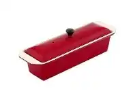 LivingStyles Chasseur Cast Iron Terrine, 32cm, Federation Red offer