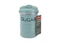 LivingStyles Typhoon Vintage Kitchen Sugar Canister - Blue offer