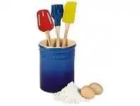 LivingStyles Chasseur La Cuisson Utensil Jar - Blue offer