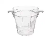 LivingStyles Madison Ave Cut Glass Ice Bucket, Large offer