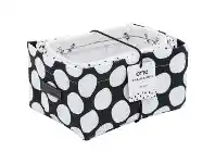 Otto Monochrome Tidy Storage Baskets 3 Set