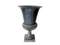 LivingStyles Sestino Aluminium Garden Urn, Large offer