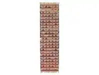 Marlo Hand Woven Jute and Cotton Indoor/Outdoor Runner Rug - 400x80cm