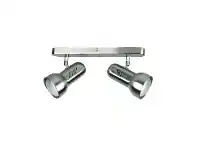 LivingStyles Profile Spotlight, 2 Light, Brushed Chrome offer