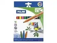 Officeworks Milan Cone Tip Fibre Pens 12 Pack offer