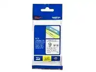 Officeworks Brother TZe-221 Laminated Tape 9mm x 8m Black on White offer