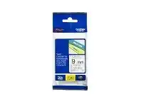 Officeworks Brother TZe-121 Laminated Tape 9mm x 8m Black on Clear offer