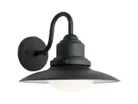 LivingStyles Eve IP44 Exterior Wall Light, Graphite offer