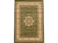 LivingStyles Istanbul Medallion Turkish Made Oriental Rug, 330x240cm, Green offer