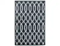 LivingStyles Lucid Egyptian Made Indoor/Outdoor Rug in Navy - 330x240cm offer