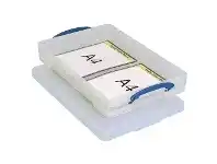 Officeworks Really Useful Boxes Really Useful 10L Box Clear offer