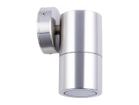 LivingStyles Roslin IP65 Exterior Fixed Down Wall Light, GU10, Stainless Steel offer