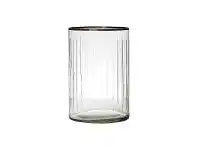 LivingStyles Jennings Glass Hurricane, Large offer