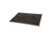 LivingStyles Gabija Metal & Rubber Doormat, 91x61cm, Antique Copper offer