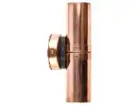 LivingStyles Roslin Economy IP54 Exterior Up / Down Wall Light, MR16, Copper offer